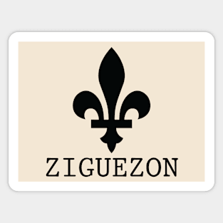 Ziguezon Sticker